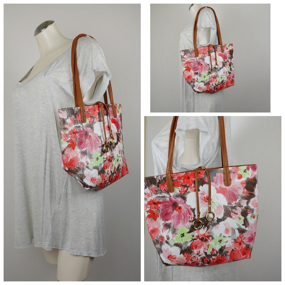 Elegant Floral Design Shoulder Bag